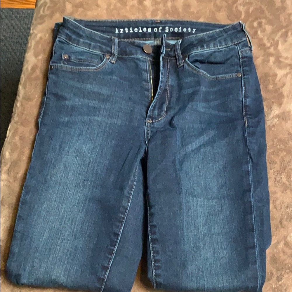 Articles of Society Women’s Skinny Blue Jeans